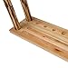 Rush Creek Creations Rustic Log 6 Billiard Cue Storage Rack, Multicolor, 26.5