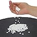 Fun-Weevz White Heishi Beads for Jewelry Making Adults, 24 Inch Strand Puka Shells Bead Strand, Natural Thin Flat Seashell Beads for Bracelets Necklaces Chokers and Anklets, African Disc Spacers