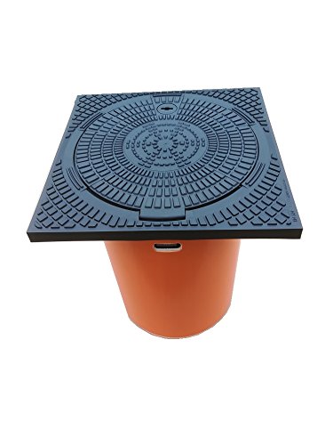 Schachtverlängerung DN400 Schachtabdeckung Kanaldeckel KG Rohr Kontrollschacht