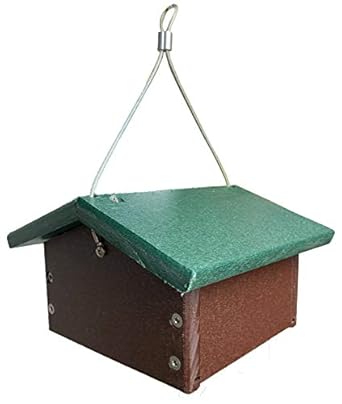Amazon Com Jcs Wildlife Recycled Upside Down Single Suet Feeder
