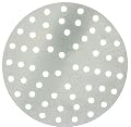 Winco APZP-12P, 12-Inch Aluminum Perforated Pizza Disk with 113 Holes, Pizza Screen
