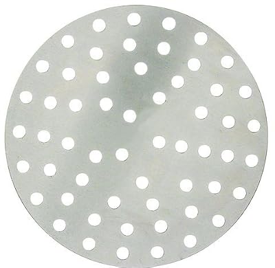 Winco APZP-14P, 14-Inch Aluminum Perforated Pizza Disk with 185 Holes, Pizza Screen