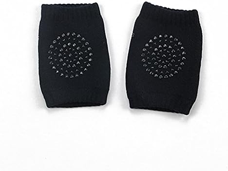 Unisex Baby Toddlers Kneepads, Adjustable Knee Elbow Pads Crawling Baby Crawling Anti-Slip Knee Compression (Navy Blue)