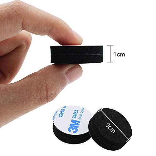 JaneYi (60 Stück Garten Unsichtbare Topffüße Hochwertige Rutschfestes Selbstklebendes Blumentopf Matte Gummifüße… – Bild 5