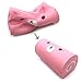 Jewelvwatchro Slow Rising Squishy Pink Swiss Roll Scented Slow Rising Hand Wrist Toy [Random Color] Pink