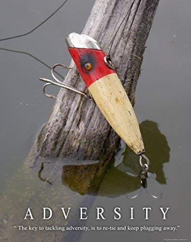 Amazon Com Fishing Motivational Poster Art Print Large Mouth Bass