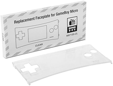 Game Boy Micro Replacement Faceplate (Clear)