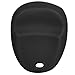 Keyless2Go Replacement for New Silicone Cover Protective Case for Select GM 4 Button Remotes - Black