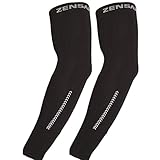 Zensah Reflective Compression Arm Sleeves - Reflective Cycling Arm Warmers, Night Running Arm Sleeves