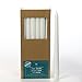 Hosley Set of 12 White 10 Inch High Unscented Taper Candles. Ideal for Wedding Church Vigil Emergency Lanterns Spa Aromatherapy Party Reiki Candle Garden O4