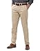 ADFOLF Men's Flat Front Slim Fit Chino Pants, Apricot, 36W x 34L