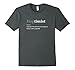 Mens Hoptimist definition - Funny T-shirt for Beer and IPA lovers Large Dark Heather