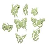 Elegance4beauty(TM) Classic Butterfly Glow In The Dark Stars Stickers