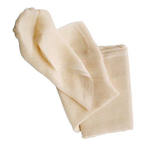 100% Unbleached Cheesecloth Ultra-Fine Grade 50 Butter Muslin Perfect for Cooking, Nut milk Filter, Cheese Making, Broth Strainer, Muslin Bag 5 Sq Yards/45 SQ Feet