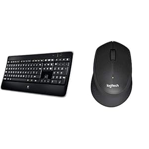 Logitech K800 Illuminated Wireless Keyboard, AZERTY French Layout