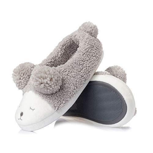 bestfur Women's Cute Soft Sole Warm Plush House Slippers Shoes