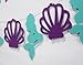 3 PCS Mermaid Under the Sea Happy Birthday Banner for Birthday Party Decorations