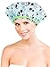 Betty Dain Stylish Design Mold Resistant Shower Cap, The Hipster Collection, 