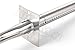 BBQMANN BD001 (4-Pack) Universal Stainless Steel Tube Burner Replacement for Jenn Air, Vermont Castings Model Grills (17