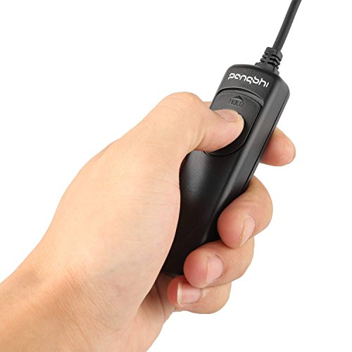 Wired Shutter Release Cord Remote Control Switch Cable Replaces RS-60E3 Compatible with Canon DSLR Camera T6i T6s T5 T5i T4i T3 T3i T2i T1i XT XTi XS XSi 60D 70D 760D G16 G15 G12 G11 G10 G1X