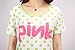 VENTELAN Women's Short Sleeve Sleepwear Pink Printed Polka Dot Green Pajama Sets
