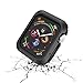 HONEJEEN Compatible with Apple Watch Case Series 4 44mm, Shock Proof and Shatter-Resistant Protective Bumper Case Replacement for iWatch Series 4 - Black