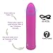 ViFancy Mini Bullet Massager-Mini Massager Pocket Bullet Massager in 7functions, Rechargeable Bullet Massager Waterproof Power Bullet,Deep Tissue Massager for Muscles,Neck,Shoulder, Back, Foot