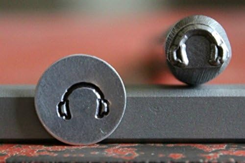 SUPPLY GUY 7mm Single Metal Punch Design Stamp: Miscellaneous, Made in USA (not a set) (HEADPHONES DK-1)
