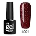 MelysUS 8mL 19Colors Long Lasting Glitter Gel Nail Polish Beauty Art Tools Salon Nail Art Equipment