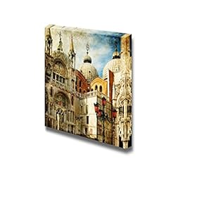 Beautiful Scenery Landscape Venice San Marco Square Painting...