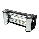 AUXMART Winch Roller Fairlead for Steel Cable 10" Bolt Pattern