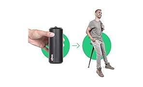 Sitpack 2.0 &ndash; The World&rsquo;s Most Compact Foldable Seat &ndash; Portable and Adjustable Sit/Stand Stool for Travel and Outdoor Activities