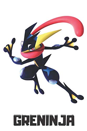 Greninja: Pokemon Notebook, Greninja Notebook, Pokemon Go, Best For Kids, Journal, Diary (110 Pages, Blank, 6 x 9)