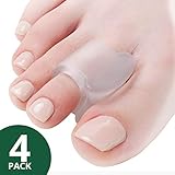 4 Pack Toe Separators for Bunion Corrector & Bunion Relief || Hammer Toe Straightener Corrector || Big Toe spacers & Bunion Toe Separator for Women and Men || Toe Brace for Hallux Valgus Corrector