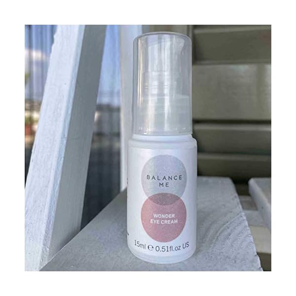 Balance-Me-Wonder-Eye-Cream--With-Hyaluronic-Acid-Reduces-Dark-Circles-Puffiness--Anti-Ageing-Hydrating-Eye-Gel--For-All-Skin-Types--100-Natural--Vegan-Cruelty-Free--Made-In-UK--15ml Balance Me Wonder Eye Cream – 100% Natural Vegan Anti-Ageing Cream Eye Gel - Hyaluronic Acid Hydrates & Reduces Dark…