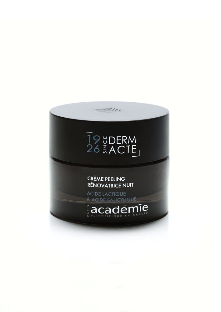 Academie Derm Acte Restorative Exfoliating Night Cream Recovers Radiance Softness & Luminosity Visibly Younger-looking skin 50 ml