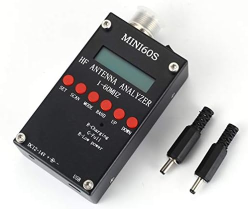 Mini60 Sark100 HF ANT SWR Antenna Analyzer Meter Bluetooth for Android APP for Win7 - Black