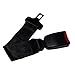 Exlight 7 inches Polyester Car Seat Belt Extender- Adjustable Tough Simple -Suit for Various Cars (Black)