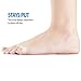 Natracure Advanced Gel Toe Separator (w/Toe Loop) - Spacer, Corrector, Straightener to Cushion and Align Bent, Crooked, Overlapping Toes - Corns, Pinky Tailor Bunions - (1104-M CAT 2PK) - Size: Small