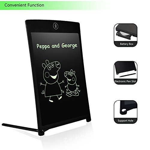 LCD Writing Tablet, Aukor 8.5 Inch Upgraded Electronic Handwriting Board, LCD Draft Pad, Doodle Drawing Notepad, Portable Smart eWriter with Stylus for Kids and Adults at Home, School and Office, Pink