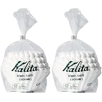 Amazon.com: Twin Pack Kalita 22212 Wave Filters, 185, Pack