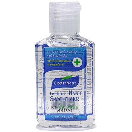 BushKlawz Eco Finest 2oz Hand Sanitizer Bulk Pack No Rinse 75 Alcohol