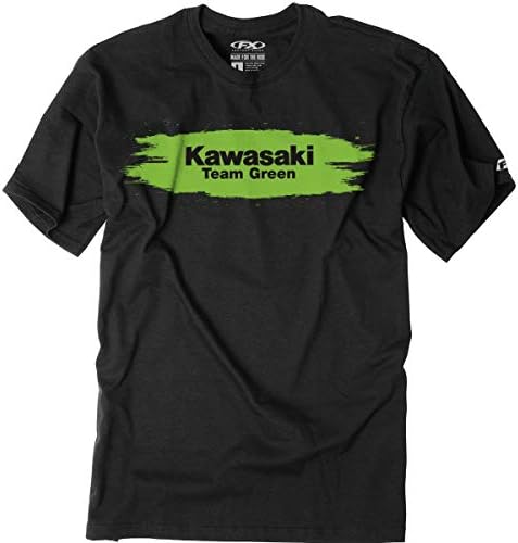 tシャツ Amazon.com: Factory Effex Youth Kawasaki Team Green T-Shirt-YS