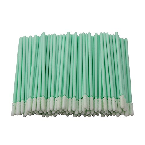 412zUGOwl5L 100Pcs 2.65" Small Flexible Head Disposable Cleanroom Swab Sponge Dust Free Round Foam Tipped Cleaning Swabsticks for Camera Optical Lens and Electronics Detailing CK-FS741(100) - Image 6
