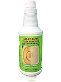 Bio-Clean: Toilet Bowl Stain Remover (20oz). Removes Calcium Limescale Rust Iron & Mineral Stains. Removes Ring Around The Bowl.