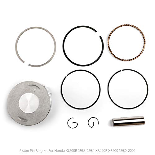 Artudatech Piston Ring Kit +0.25mm For HONDA XR 200 XR 200R 1980-2002 Bore Size 65.75mm - Thumbnail 3