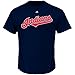 Francisco Lindor Cleveland Indians Youth Navy Name and Number Player T-shirt Medium 10-12
