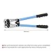 SENTAI Wire Terminal Crimping Tool 6-50mm² Cable Lug Crimper Cu/Al Crimp Terminal Ratchet Electrician Plier
