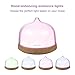 Ominihome Essential Oil Diffuser 7 Colors 200ml Cool Mist Aroma Humidifier- Wood Grain, Back-to-School