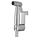 Handheld Toilet Bidet Sprayer Set Pipe Shattaf Water Cleaner Cloth Diaper Sprayer for Toilet Attachment with Water Pressure Control Hose and T Valve-Chrome